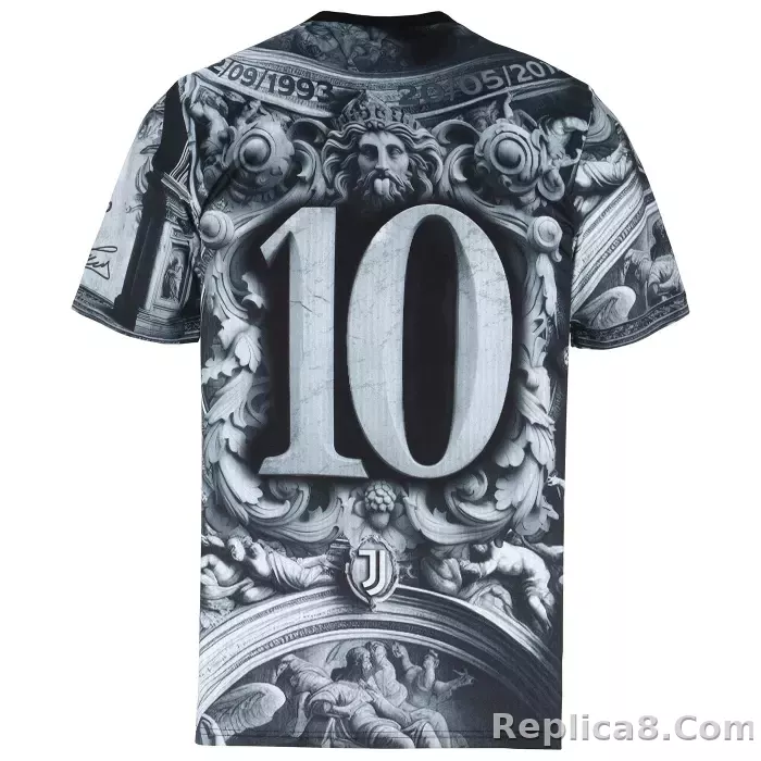 25-26 Juventus ADP Prematch Soccer Jersey - detail