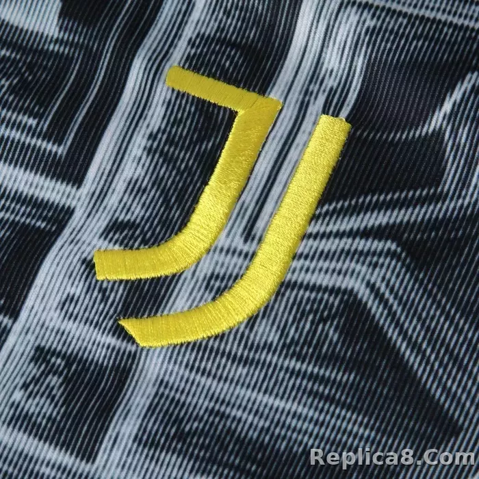 25-26 Juventus ADP Prematch Soccer Jersey - detail