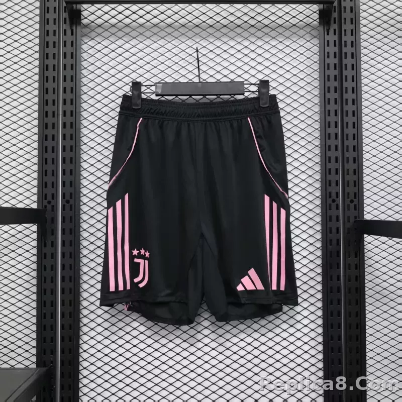 25-26 Juventus Home Soccer Shorts Player Version