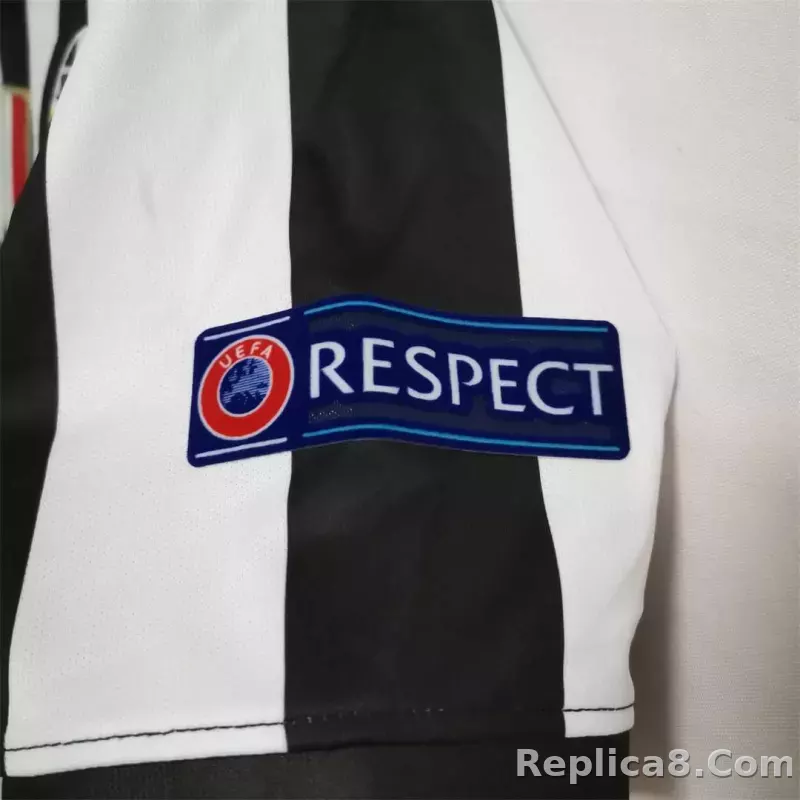 14-15 Juventus Home Retro Soccer Jersey - detail