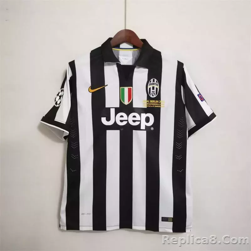 14-15 Juventus Home Retro Soccer Jersey - detail