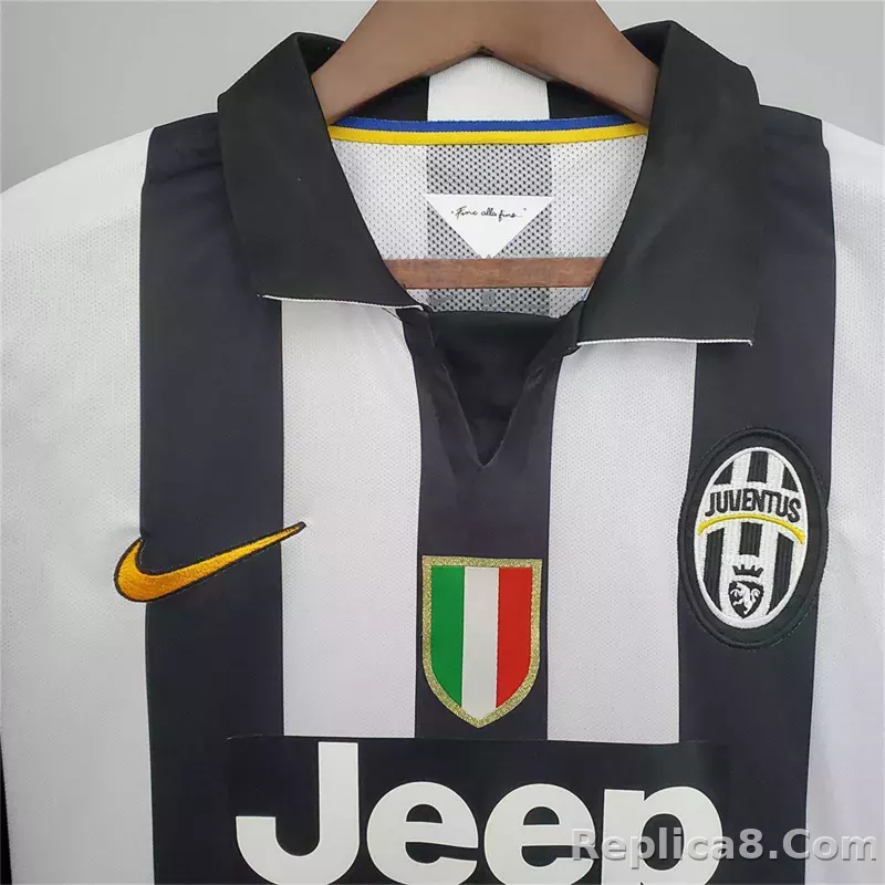 14-15 Juventus Home Retro Soccer Jersey - detail