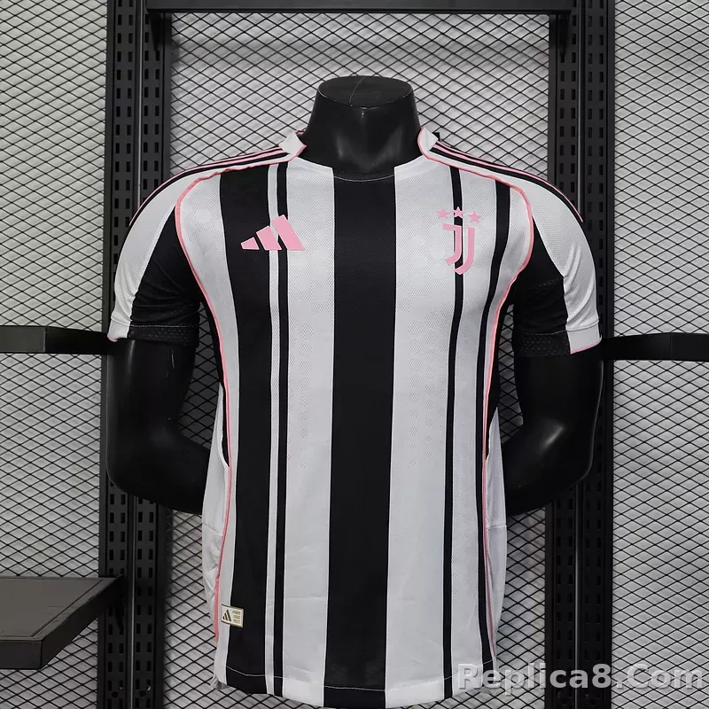 25-26 Juventus Home Soccer Jersey Player Version
