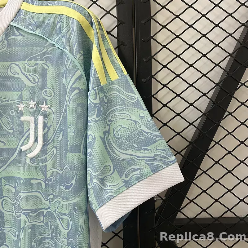 25-26 Juventus Away Soccer Jersey - detail