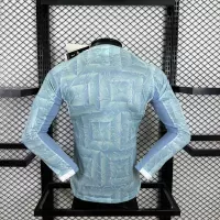 25-26 Juventus Away Soccer Jersey Player Version Long Sleeve - view 3