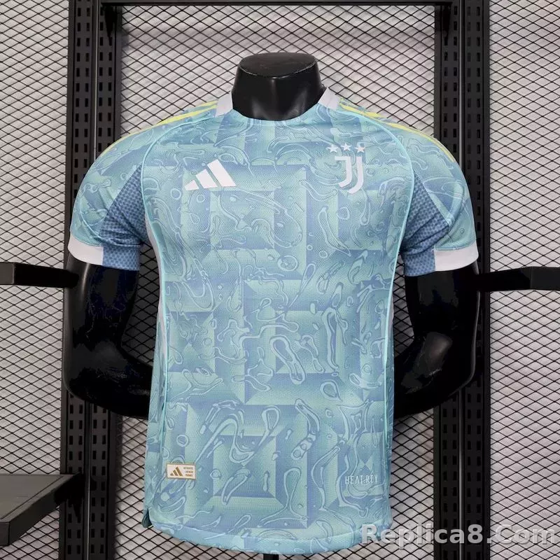 25-26 Juventus Away Soccer Jersey Player Version