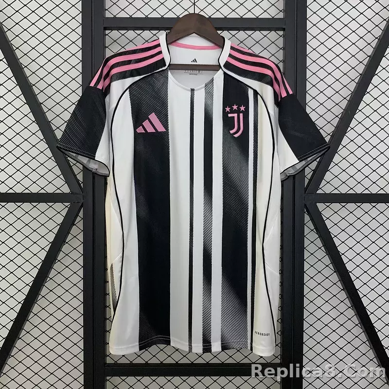 25-26 Juventus Home Soccer Jersey