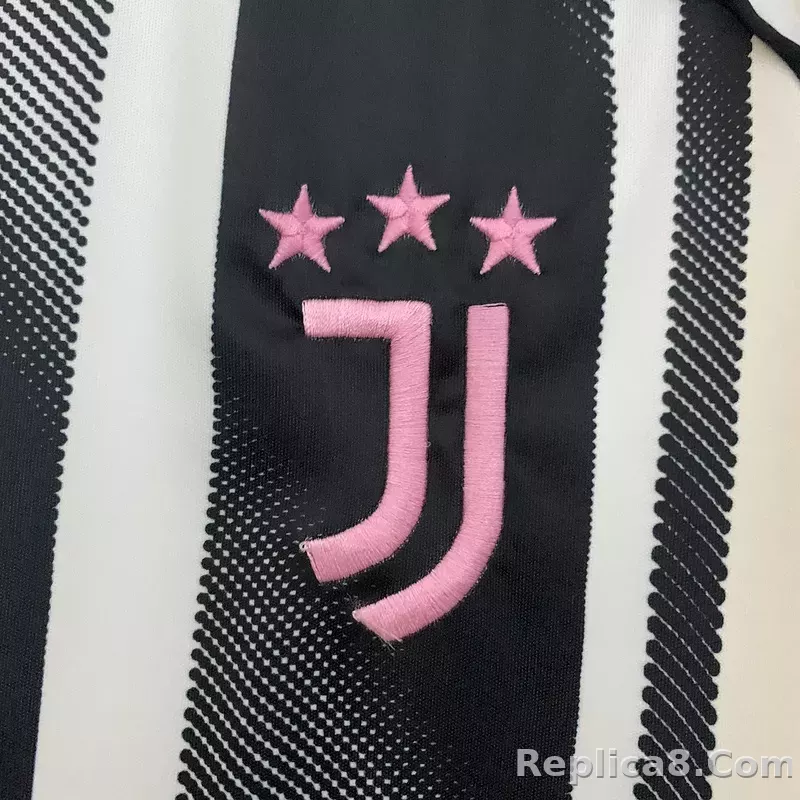 25-26 Juventus Home Soccer Jersey - detail