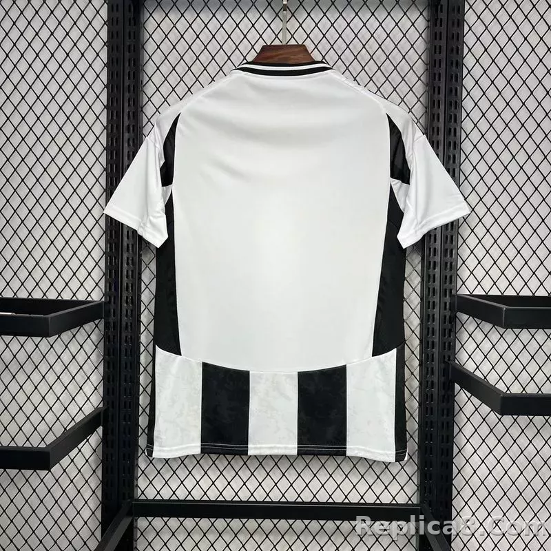 24-25 Juventus Home with Save the Children Sponsor Soccer Jersey - detail