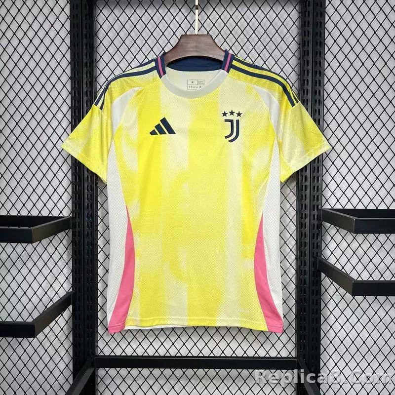 24-25 Juventus Away Soccer Jersey