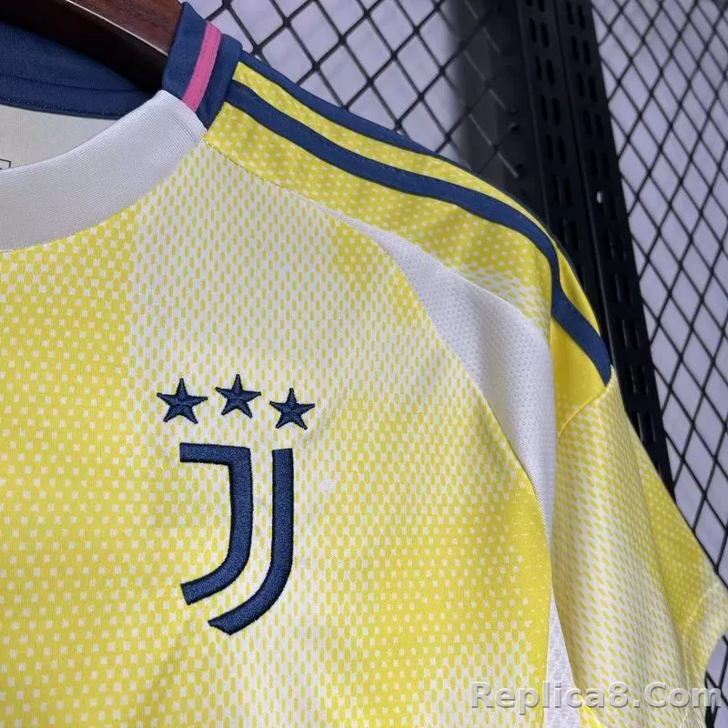 24-25 Juventus Away Soccer Jersey - detail