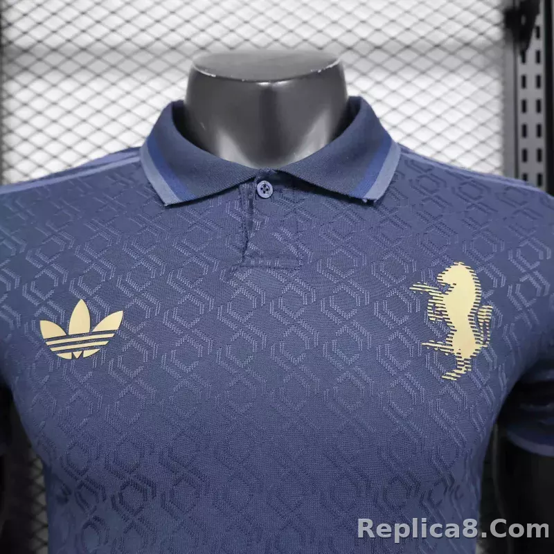 24-25 Juventus Third Away Soccer Jersey Player Version - detail