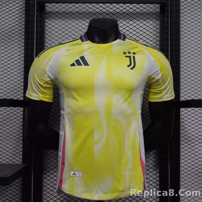24-25 Juventus Away Soccer Jersey Player Version