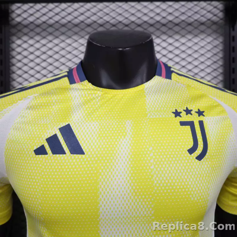 24-25 Juventus Away Soccer Jersey Player Version - detail