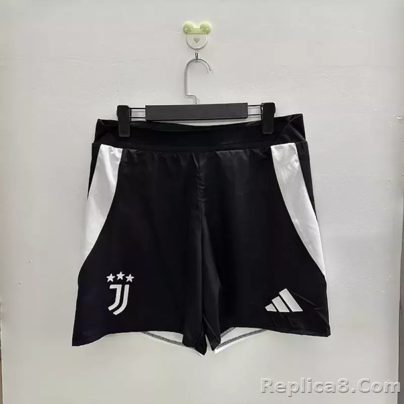 24-25 Juventus Home Soccer Shorts