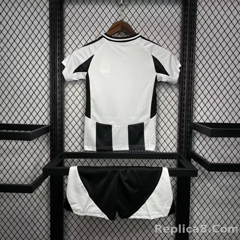 24-25 Juventus Home Soccer Kids Kit Jersey+Shorts - detail