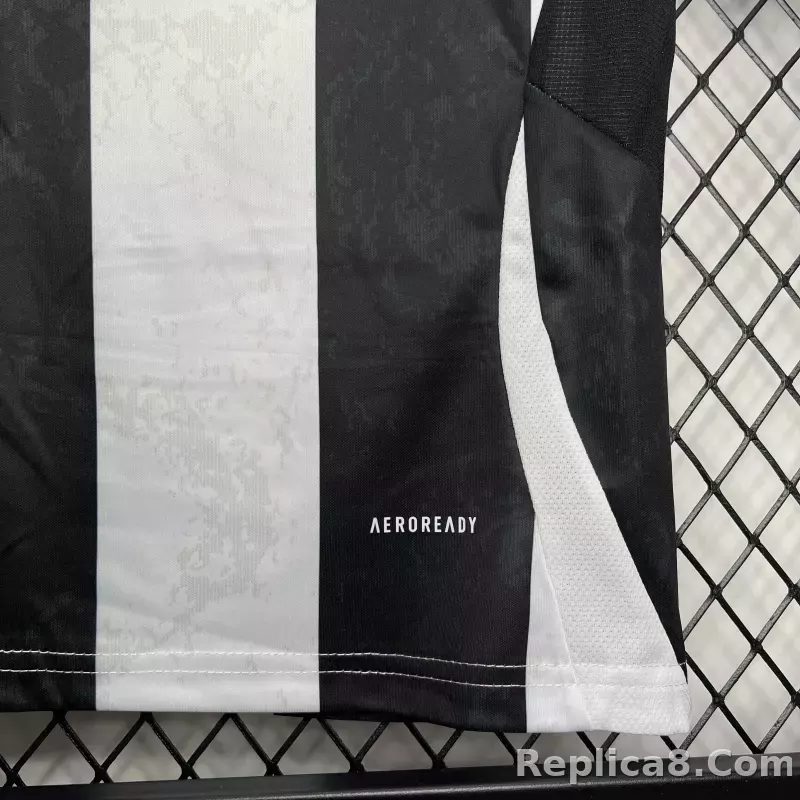 24-25 Juventus Home Soccer Kids Kit Jersey+Shorts - detail