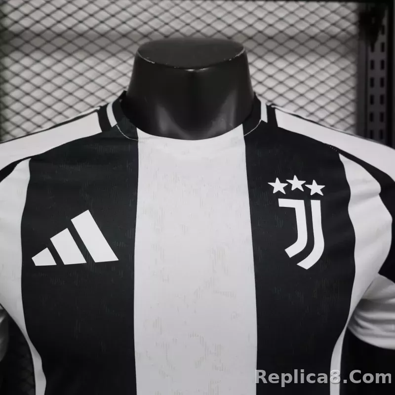 24-25 Juventus Home Soccer Jersey Player Version - detail