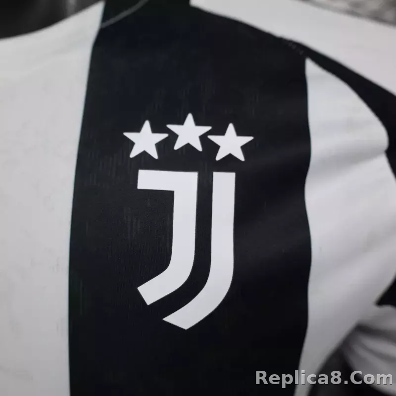 24-25 Juventus Home Soccer Jersey Player Version - detail