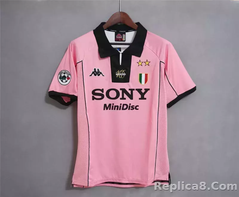 97-98 Juventus Third Away Retro Jersey - detail