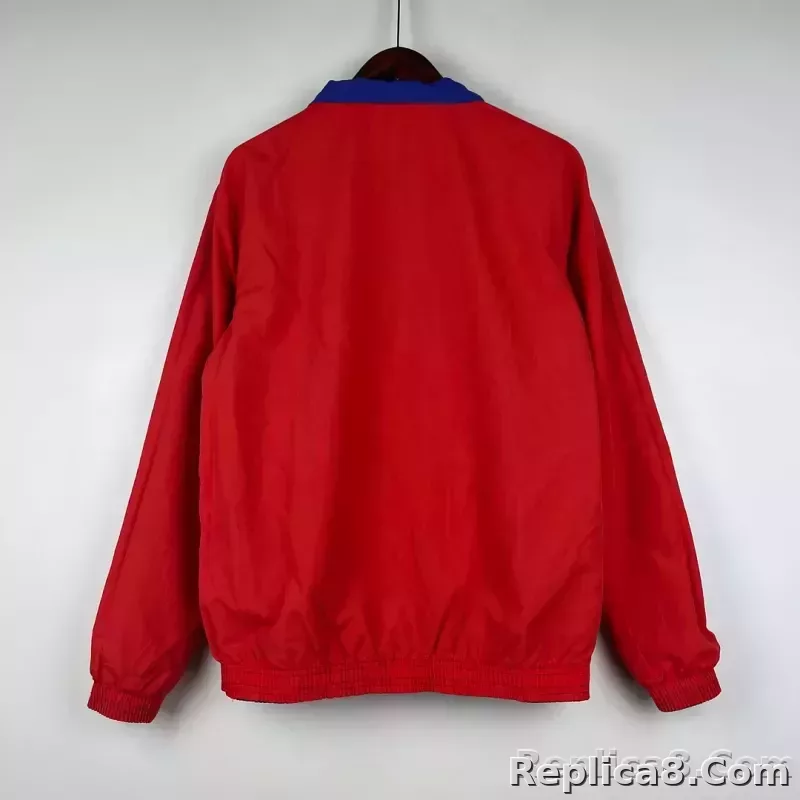2023-2024 Juventus Reversible Windbreaker（Blue-red）Soccer Jersey 1:1 Thai Quality - detail