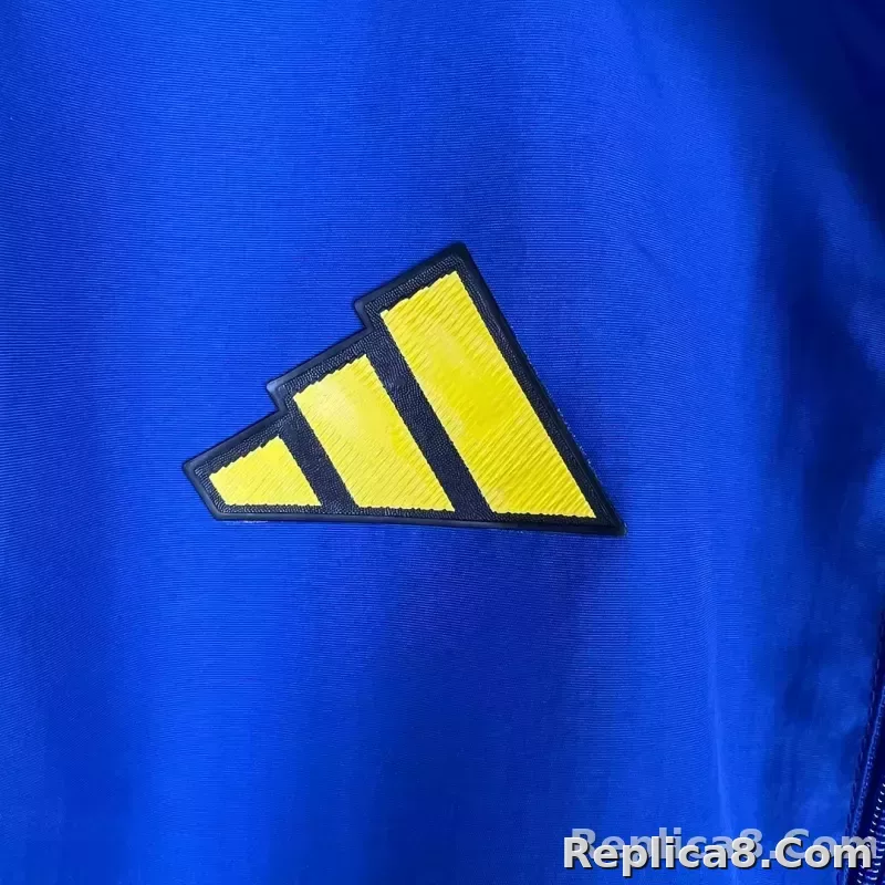 2023-2024 Juventus Reversible Windbreaker（Blue-red）Soccer Jersey 1:1 Thai Quality - detail
