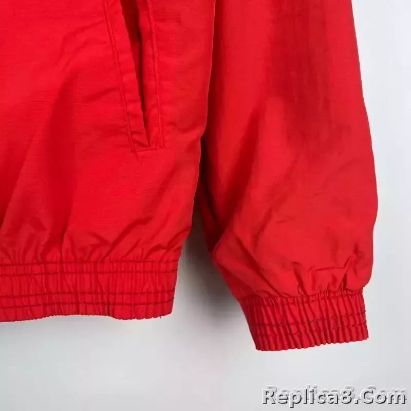 2023-2024 Juventus Reversible Windbreaker（Blue-red）Soccer Jersey 1:1 Thai Quality - detail