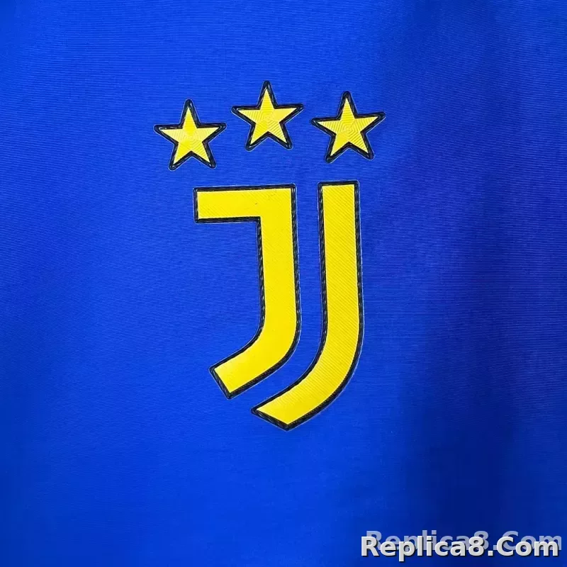 2023-2024 Juventus Reversible Windbreaker（Blue-red）Soccer Jersey 1:1 Thai Quality - detail
