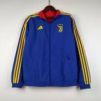 2023-2024 Juventus Reversible Windbreaker（Blue-red）Soccer Jersey 1:1 Thai Quality - view 4