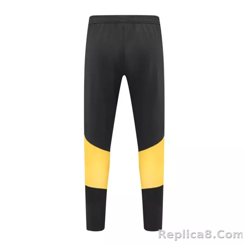 Juventus Zipper Sweatshirt Kit(Top+Pants) Black 2023/24 - detail