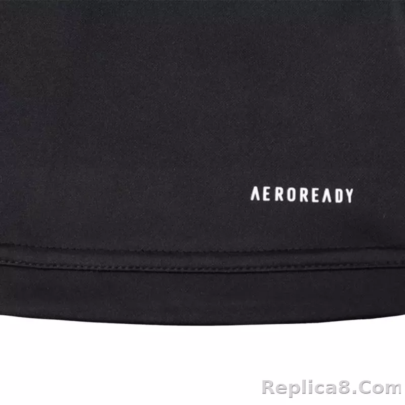 Juventus Zipper Sweatshirt Kit(Top+Pants) Black 2023/24 - detail