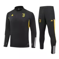 Juventus Zipper Sweatshirt Kit(Top+Pants) Black 2023/24 - view 1