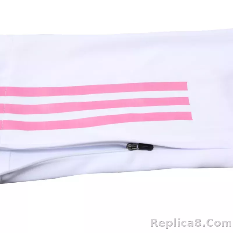 Juventus Zipper Sweatshirt Kit(Top+Pants) White 2023/24 - detail
