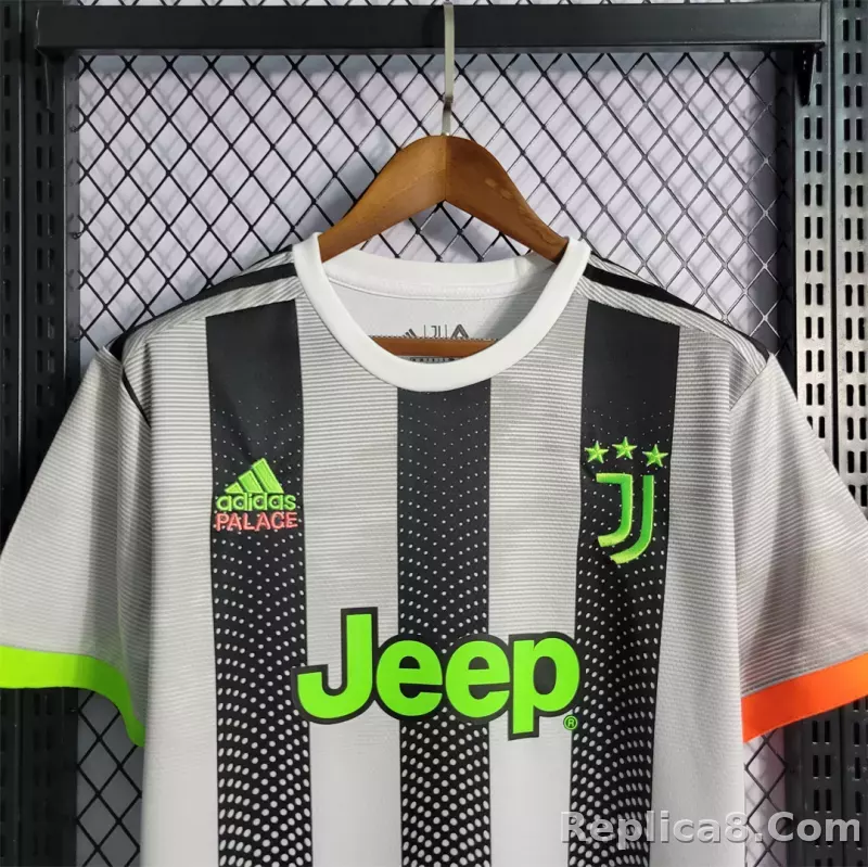 19-20 Juventus X Palace Home Soccer Jerseys Shirt - detail