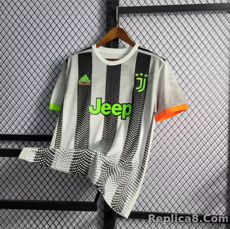 19-20 Juventus X Palace Home Soccer Jerseys Shirt - detail