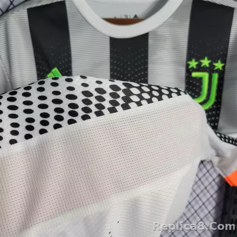 19-20 Juventus X Palace Home Soccer Jerseys Shirt - detail