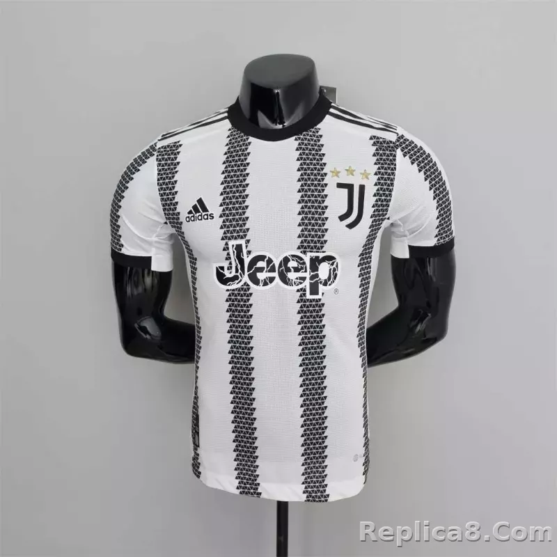22-23 Juventus Home Jersey Player Version