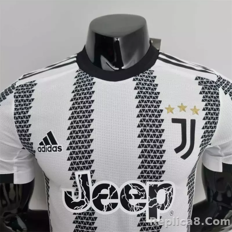 22-23 Juventus Home Jersey Player Version - detail
