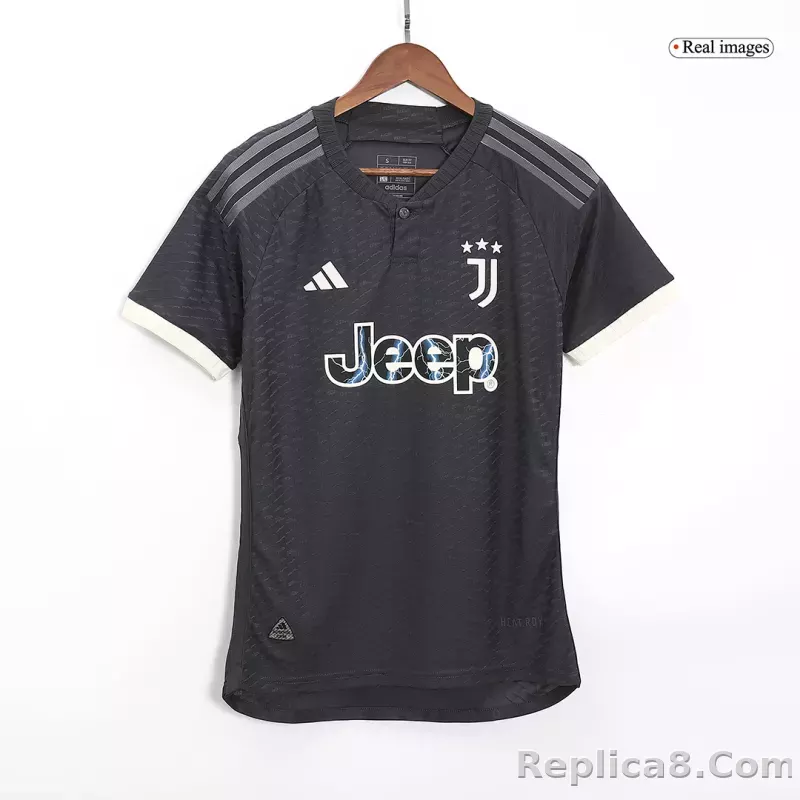 23-24 Juventus Third Away Jersey Player Version - detail