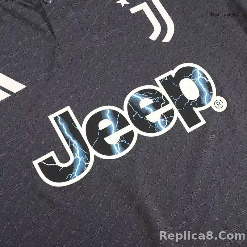23-24 Juventus Third Away Jersey Player Version - detail