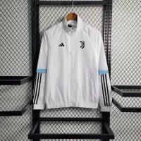 2023 Juventus Soccer Jersey Windbreaker white - view 5