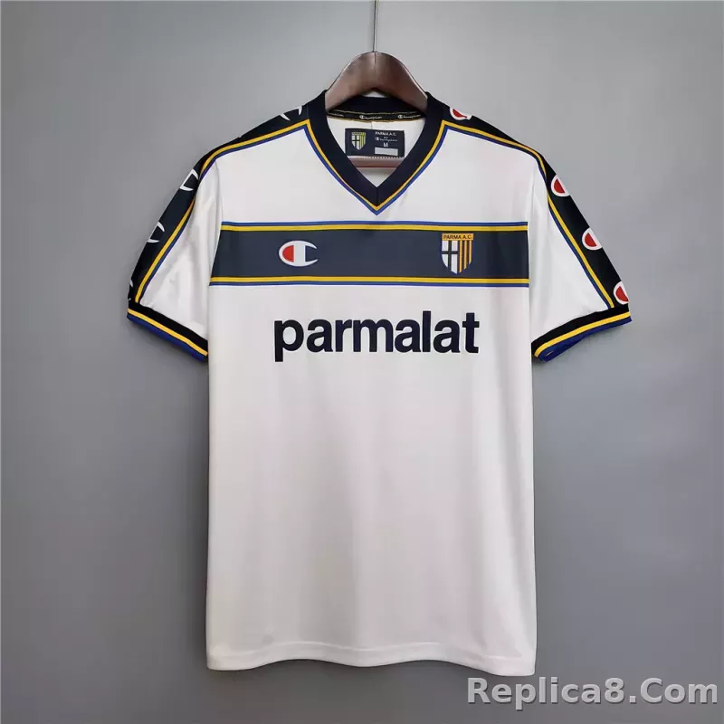 02-03 Parma Calcio Away Soccer Retro Jersey