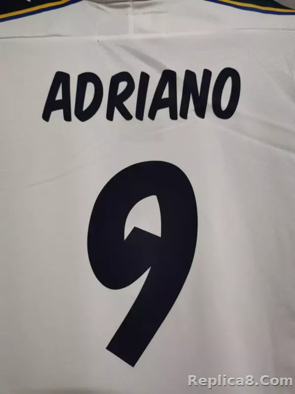 02-03 Parma Calcio Away Soccer Retro Jersey - detail