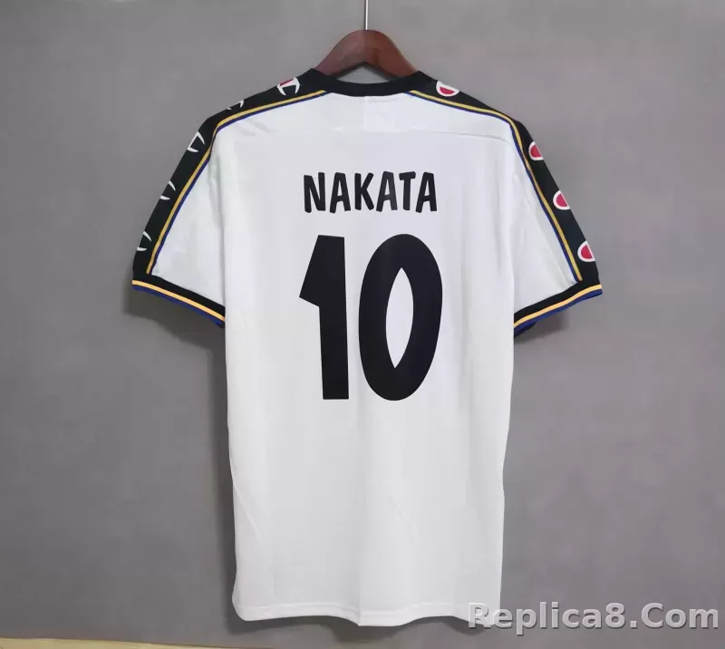 02-03 Parma Calcio Away Soccer Retro Jersey - detail