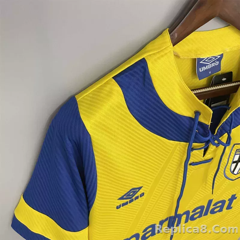 93-95 Parma Calcio Soccer Retro Jersey - detail