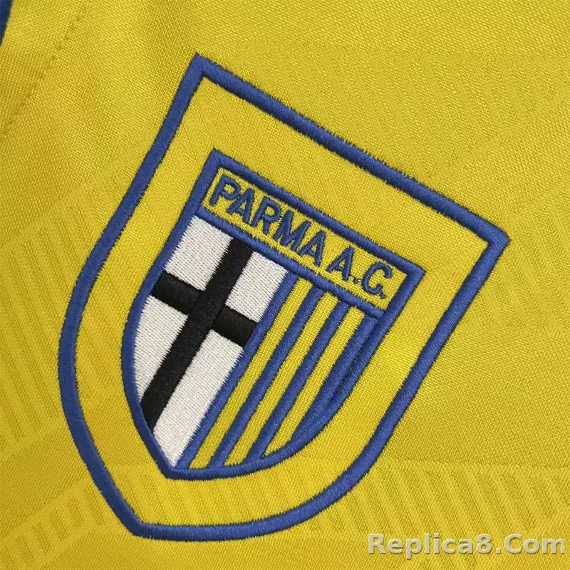 93-95 Parma Calcio Soccer Retro Jersey - detail