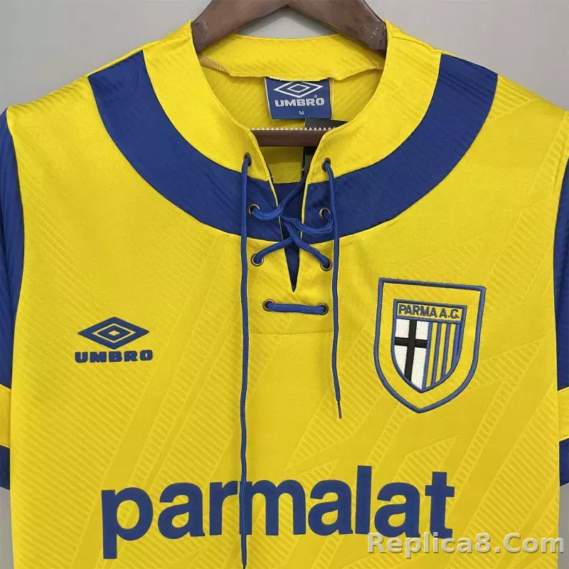 93-95 Parma Calcio Soccer Retro Jersey - detail
