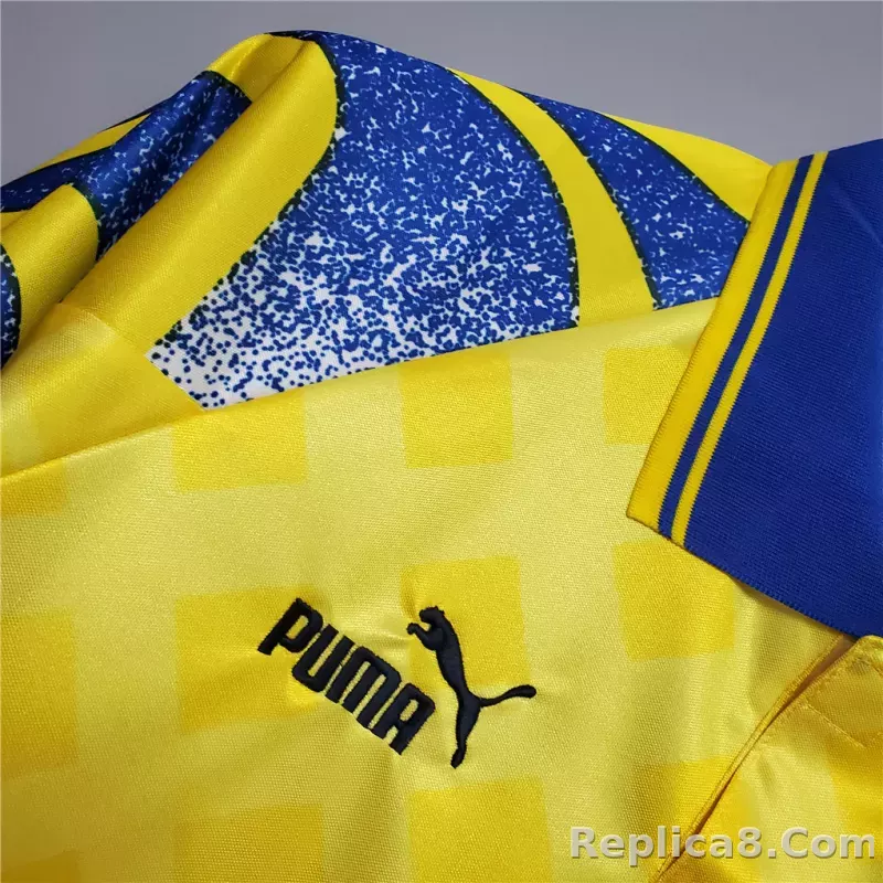 95-97 Parma Calcio Soccer Retro Jersey - detail