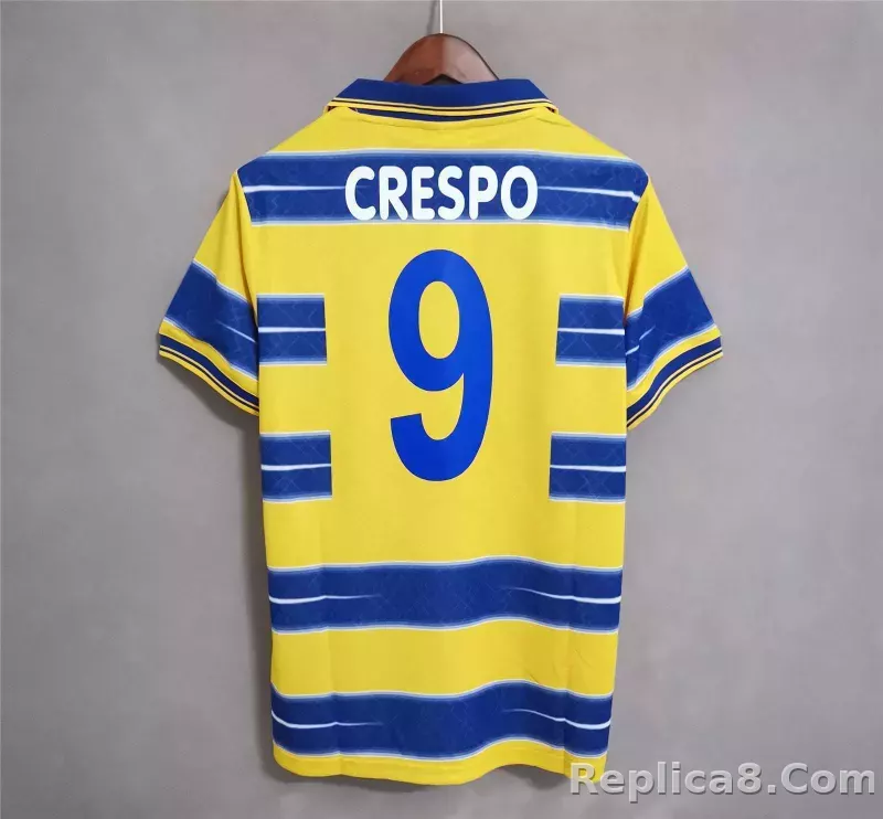 98-99 Parma Calcio Third Away Soccer Retro Jersey - detail