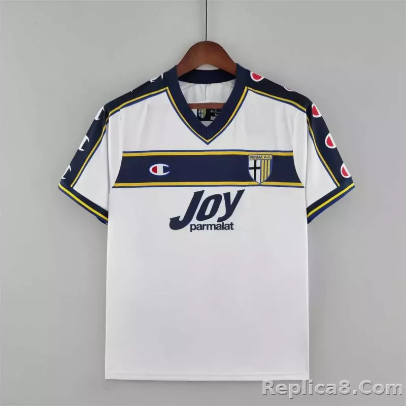 01-02 Parma Calcio Away Soccer Retro Jersey